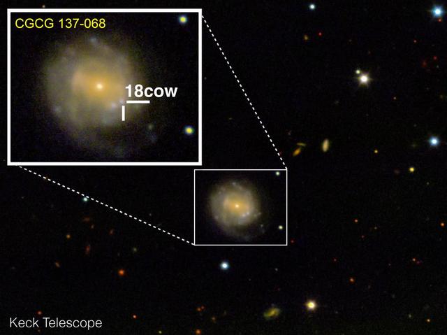 太空中的异象，让科学家发现超新星变成黑洞或中子星的确切时刻805 / 作者:any941 / 帖子ID:43889