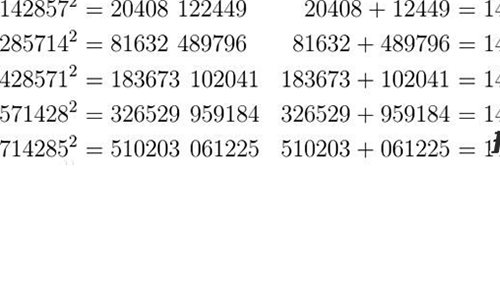 金字塔里发现的一组数字：142857815 / 作者:UFO外星人爱好者 / 帖子ID:48157