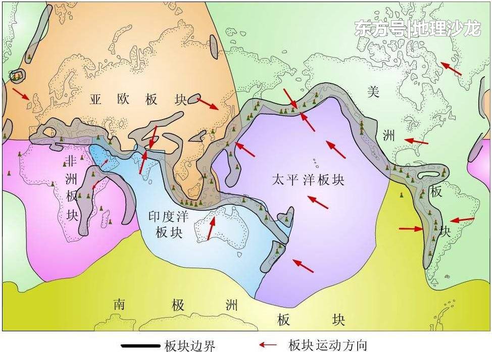 板块构造学说的主要内容是什么？576 / 作者:默默MYQ / 帖子ID:52392