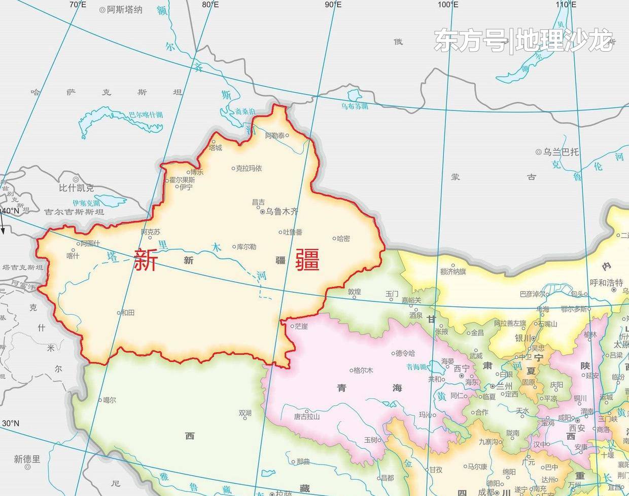 新疆的地理位置及其气候特点？244 / 作者:雍不言弃 / 帖子ID:52397