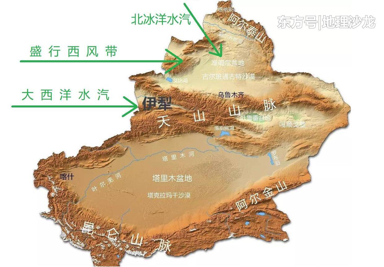 新疆的地理位置及其气候特点？306 / 作者:雍不言弃 / 帖子ID:52397