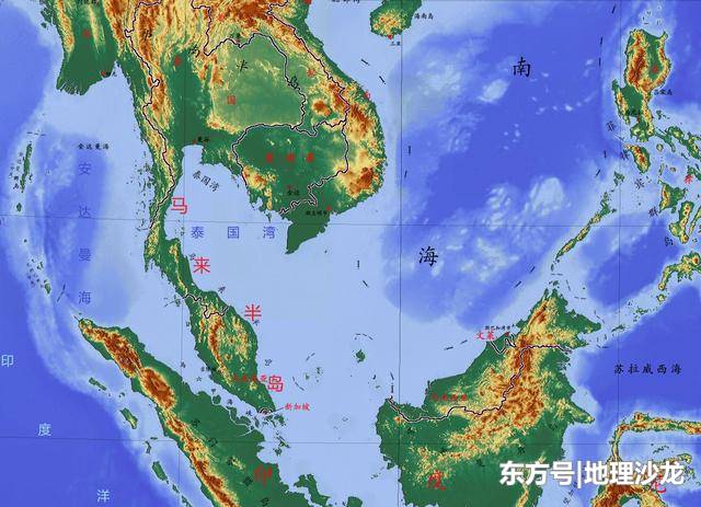 世界上最狭长的两大半岛：亚洲马来半岛和北美洲下加利福尼亚半岛702 / 作者:康乃馨老太 / 帖子ID:53311