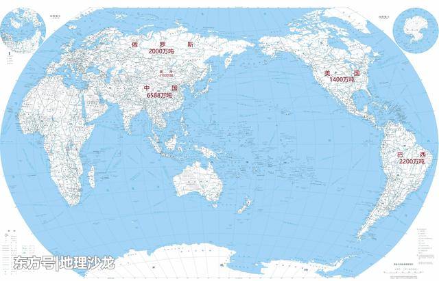 世界稀土储量最多的三个国家中国、蒙古和巴西，其中中国产量最高553 / 作者:dreaty / 帖子ID:53858