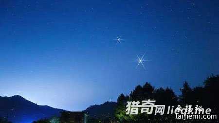 金星木星交汇 夜空中“走到了一起”592 / 作者:UFO外星人爱好者 / 帖子ID:58670