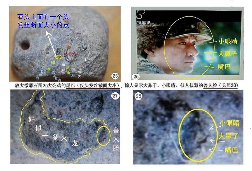 世界上最早的人类祖先头像775 / 作者:史前文明微雕石 / 帖子ID:59695