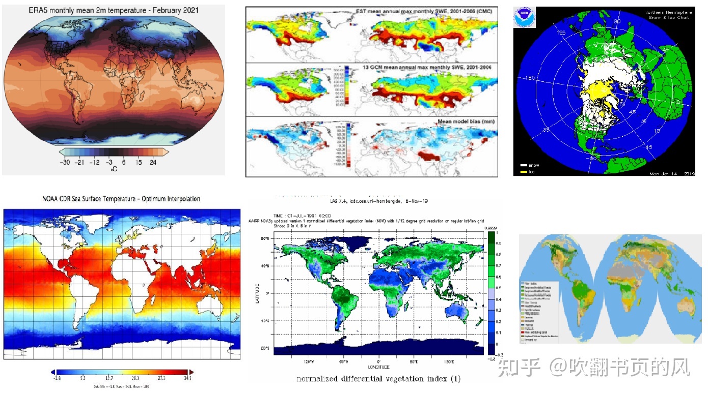 地球科学数据（ERA5、雪深、积雪覆盖、海温、植被指数 ...592 / 作者:湖塘 / 帖子ID:98883