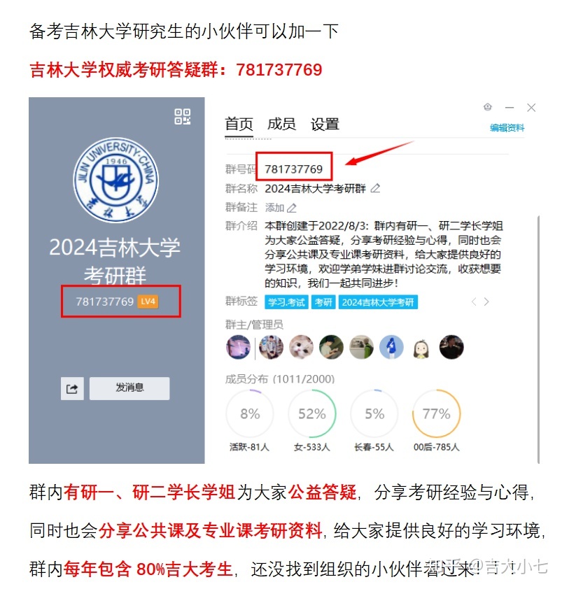 2024吉林大学地球科学学院考研难度分析116 / 作者:流行的童话蹈 / 帖子ID:101779