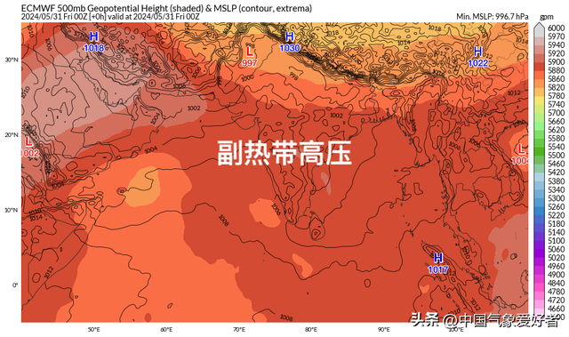 副高已环绕地球一圈，今年要热到离谱？权威预测：6月台风少偏热344 / 作者:风之语936 / 帖子ID:127195