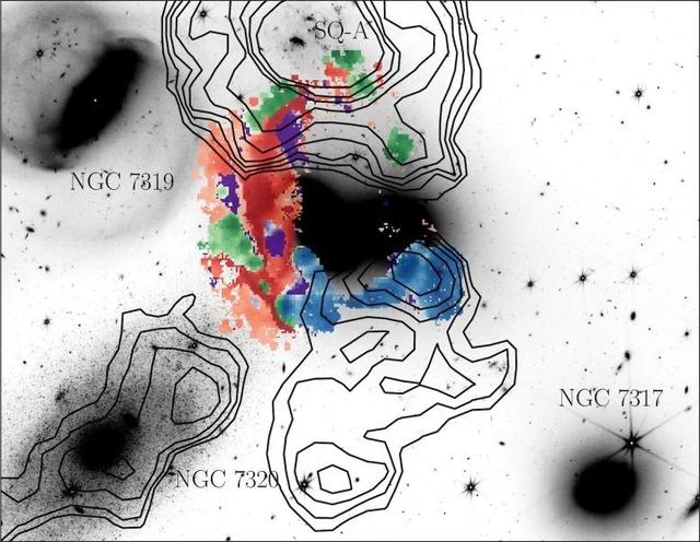 宇宙烟火秀：两星系以每小时320万公里速度碰撞825 / 作者:程狄矢 / 帖子ID:129032