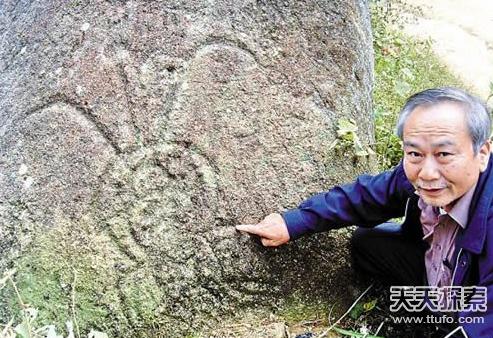 印万年前洞穴发现外星人和UFO壁画 史前壁画至今难解21 / 作者:UFO爱好者 / 帖子ID:84697