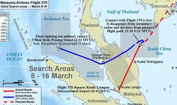 马航MH370失踪之谜：越南石油工人他看到了燃烧的马航MH370坠入海883 / 作者:UFO爱好者 / 帖子ID:75377