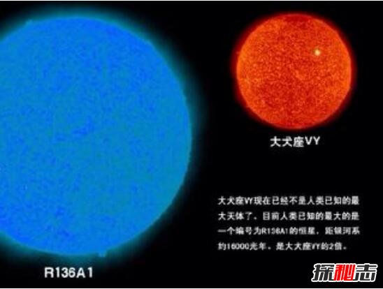 宇宙最大的星球是什么？超蓝巨星R136a1可装下60亿颗太阳179 / 作者:UFO爱好者 / 帖子ID:98803